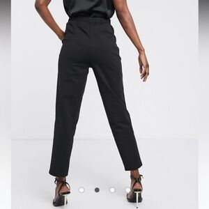 Asos Design Smart Slim Pants In Ponte